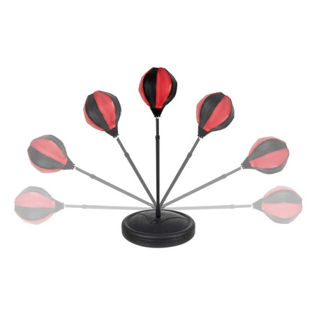 Zestaw Bokserski dla Dzieci Worek Treningowy Gruszka Rękawice do Boksu 3w1 26094