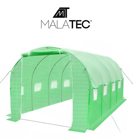 Tunel Foliowy 12m2 Ogrodowy Mocna Szklarnia 4x3x2m MALATEC