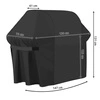 Pokrowiec na Grill Ogrodowy Wodoodporny na Grilla KAMINNER