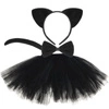 Strój Kot Kotka Kotek Kostium Spódniczka Uszy Ogon KRUZZEL