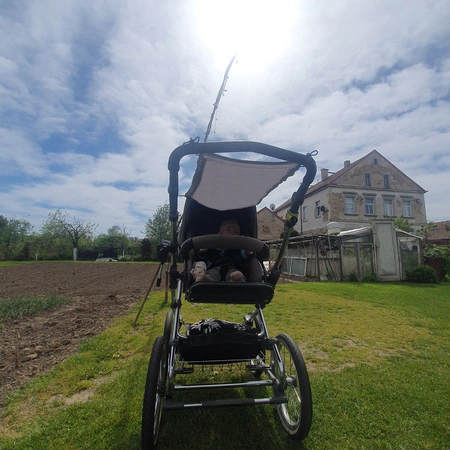 Daszek Przeciwsłoneczny do Wózka Osłonka Osłona Żagiel Ochrona Wodoodporny MALATEC