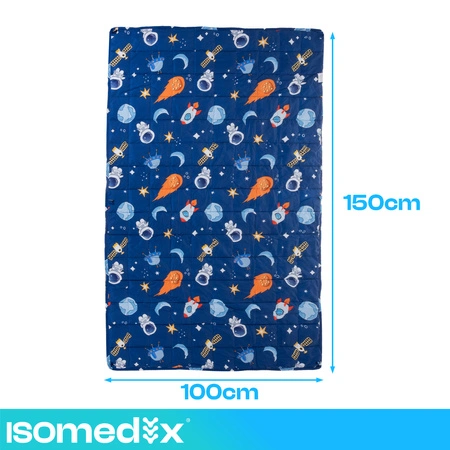 Kołdra Obciążeniowa dla Dzieci Koc Sensoryczny Dziecięcy 4 kg 150x100 cm Isomedix 26897