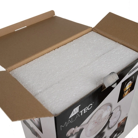 Karafka do Whisky Globus Zestaw 2 Szklanki Podkładki Szczypce Kostki 850 ml MALATEC