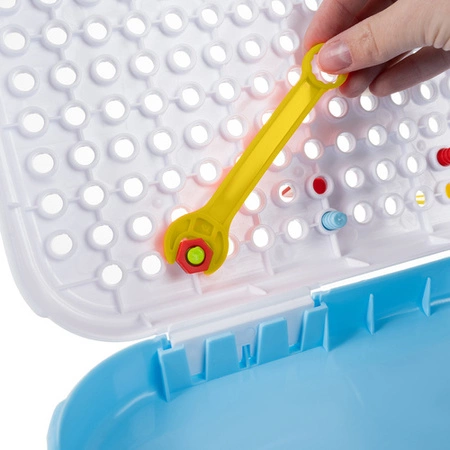 Zestaw Majsterkowicza dla Dzieci Klocki Konstrukcyjne 3D Mozaika Kreatywna 26105