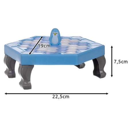 Gra Zręcznościowa Pingwin na Lodzie Pingwinek Rodzinna Prezent dla Dzieci KRUZZEL