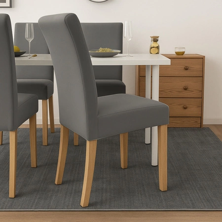 Pokrowiec na Krzesło Szary Uniwersalny Miękki Pokrowce na Krzesła x6 RUHHY 25990