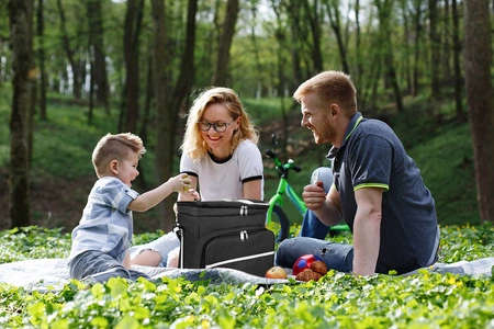 Torba Termiczna Plażowa Piknikowa Termo Duża 28l ISO TRADE