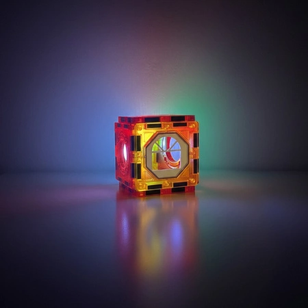 Klocki Magnetyczne Świecące Konstrukcyjne Iso Trade Edukacyjny Tor Kulkowy