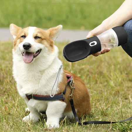 Przenośna Butelka Poidło Bidon z Miseczką dla Psa PURLOV