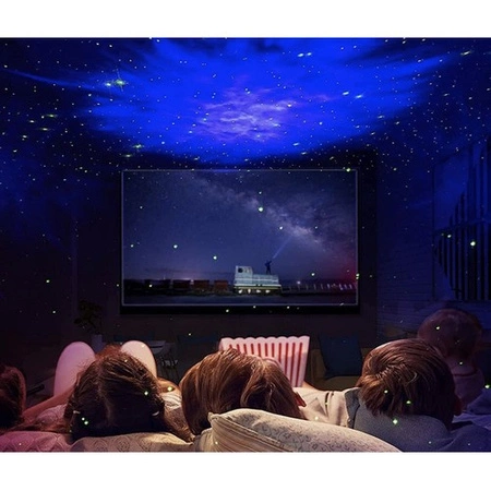 Projektor Gwiazd Astronauta Lampka Nocna LED Rzutnik na Pilota IZOXIS