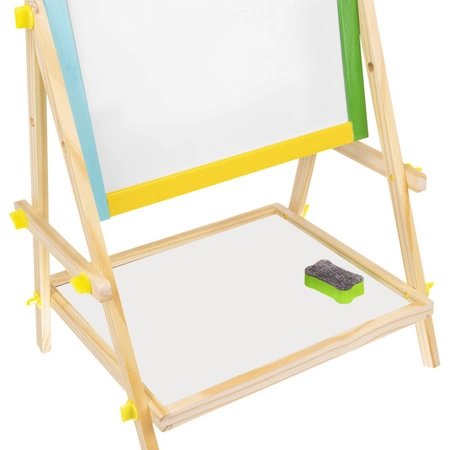 Tablica Magnetyczna Obrotowa Kredowa Dwustronna dla Dzieci Suchościeralna KRUZZEL