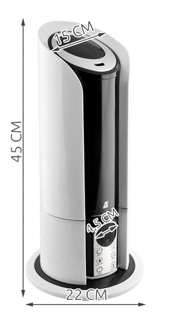 Nawilżacz Powietrza Ultradźwiękowy Jonizator Pilot MALATEC