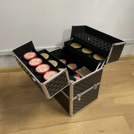 Kuferek Kosmetyczny na Lampę Walizka Lakiery Kosmetyki XL Duży Kufer 3D SOULIMA