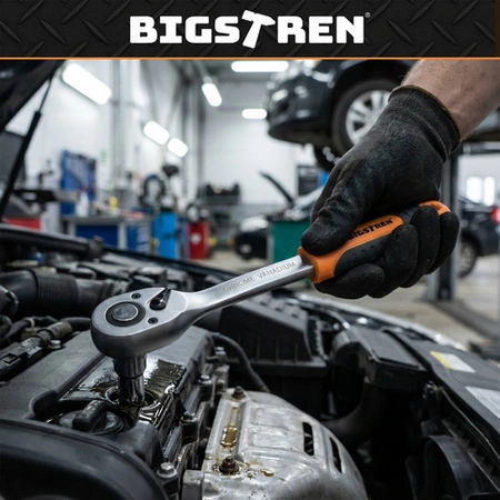 Zestaw narzędzi Bigstren 72 el. Klucze Nasadowe 1/4" 1/2" Grzechotki 72T 26846