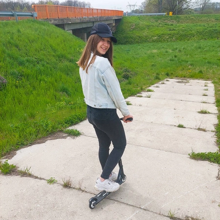 Hulajnoga Wyczynowa ABEC-9 Lekka 3kg Stunt 100kg KRUZZEL