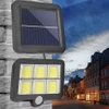 Lampa Solarna 120COB Czujnik Ruchu Zmierzchu Pilot IZOXIS