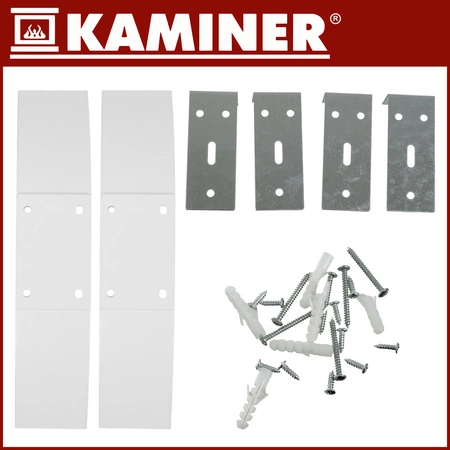 Grzejnik Elektryczny Szklany KAMINER X-SHAPE 2500W Aplikacja WiFi + Pilot 26573