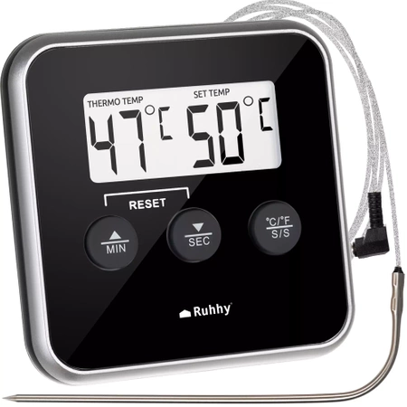 Termometr do Piekarnika Lodówki Kuchni Sonda Timer RUHHY