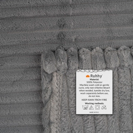Koc Narzuta Pled na Łóżko Miękki Gruby Ciepły XXL Dwuosobowy 160x200 cm RUHHY