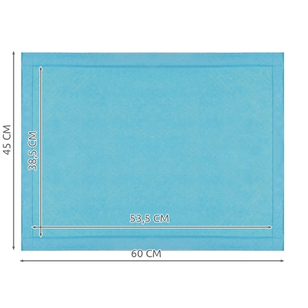 Podkłady Higieniczne Chłonne Maty Mocne dla Psa 50szt 45x60cm do Sikania PURLOV