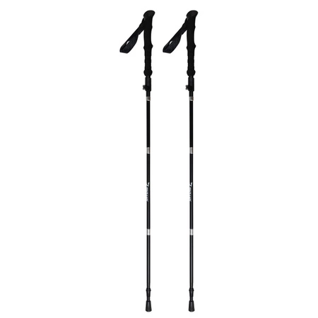 Kije do Nordic Walking 2 Kijki Trekkingowe do Chodzenia Regulowane Składane TRIZAND