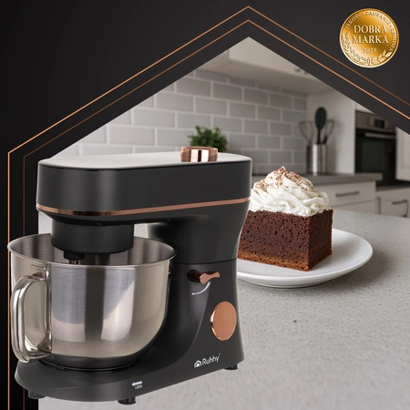 Robot Planetarny Kuchenny z Podgrzewaną Misą 6,2l Duży Wielofunkcyjny Ruhhy 25727