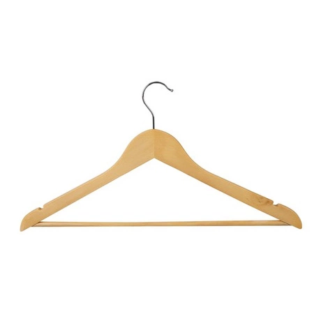 Drewniane Wieszaki na Ubrania Ubraniowe Odzieżowe Wieszak Mocny x10 Komplet RUHHY