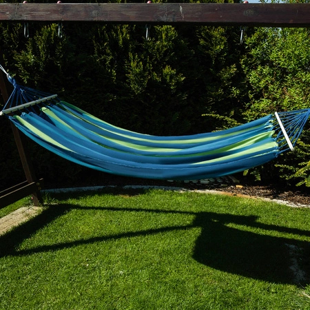 Hamak 2 Osobowy z Pałąkami 260 x 160 cm Duży XXL GARDLOV