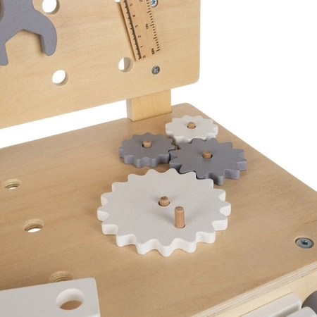 Warsztat dla Dzieci Zestaw Majserkowicza Narzędzia Drewniany z Narzędziami KRUZZEL