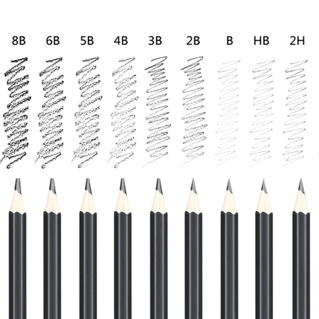 Zestaw do Szkicowania Rysowania Profesjonalny Szkicownik Ołówki Węgle Etui MAALEO 26134