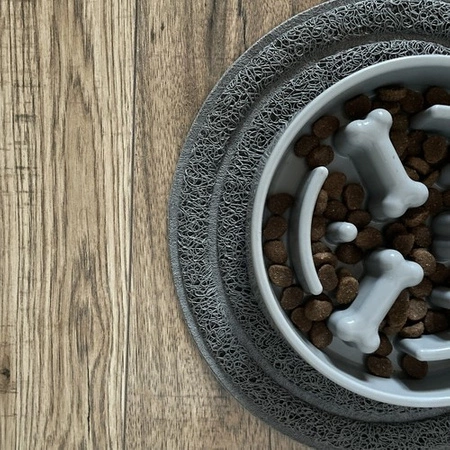 Mata pod Miski Miskę Podkładka dla Psa Kota Wodoodporna Antypoślizgowa Duża PURLOV