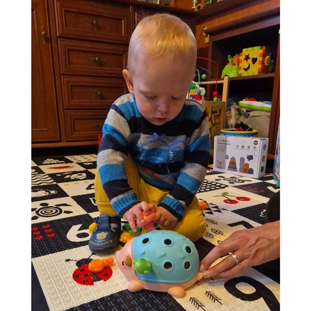 Jeżyk Zabawka Edukacyjna Sorter Układanka Sensoryczna Montessori dla Dzieci KRUZZEL