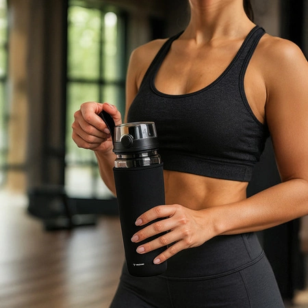 Bidon Butelka na Wodę Napój Szczelna Sportowa z Wkładem na Owoce 1l 1000ml Trizand 25815