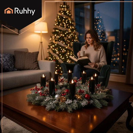 Świeczka Wkład Led Ruhhy Efekt Płomienia Świece Baterie do Zniczy 12sztuk