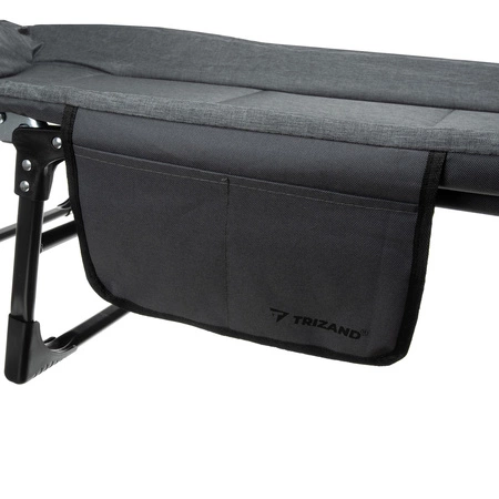 Łóżko Turystyczne Składane Polowe Leżak Kanadyjka Leżanka Stabilne 150kg UV TRIZAND