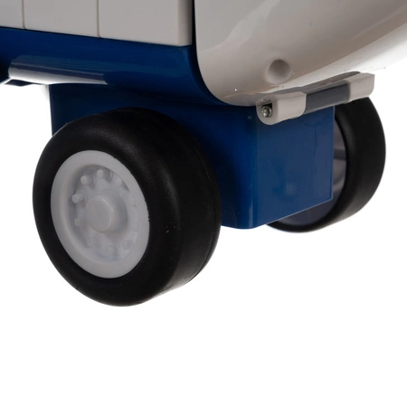 Samolot Policyjny dla Dzieci Rozkładany Parking Interaktywny Policja + Auta 26680