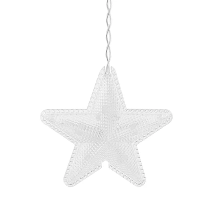 Kurtyna Świetlna Choinkowe Wiszące Lampki Okna LED ISO TRADE