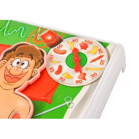 Gra Zręcznościowa Operacja Doktor Plansza Elektroniczna Lekarz dla Dzieci ISO TRADE