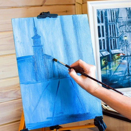 Płótno Podobrazie Malarskie 40x30 cm do Malowania Bawełniane Zestaw 4szt MAALEO