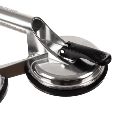 Uchwyt Przyssawka do Płytek Szyb Glazury Szkła Gresu 3x 120mm Aluminium BIGSTREN