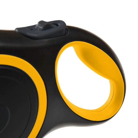 Smycz Automatyczna dla Psa Taśma z Blokadą do 15kg PURLOV