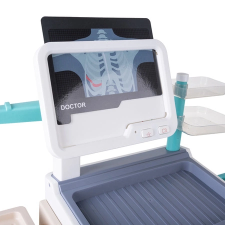 Duży Zestaw Lekarski Dla Dzieci Iso Trade Wózek Małego Doktora XXL Prezent