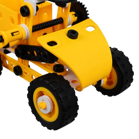 Kreatywny Zestaw Konstrukcyjny ISO TRADE Klocki 3D dla Dzieci Pojazdy 100el