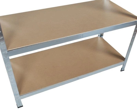 Regał Magazynowy Metalowy 150x75x30 cm 4 Półki Garażowy 540 kg do Garażu MALATEC