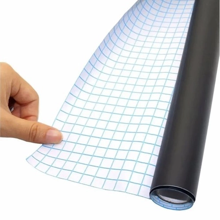 Tablica Samoprzylepna Kredowa + Kreda Duża Tapeta na Ścianę 45 x 200 cm XXL MALATEC