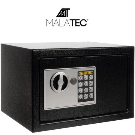 Domowy Sejf Kasetka na Zamek Elektroniczny Szyfr Klucz Kod Kasa Pancerna XL MALATEC