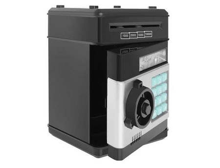 Sejf Skarbonka Bankomat na Monety Banknoty + PIN ISO TRADE