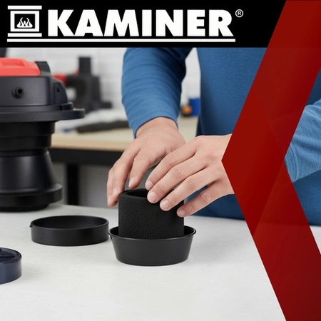 Filtr Gąbkowy do Odkurzacza KAMINER Piorącego Przemysłowego 28 x 7,5 cm 26747