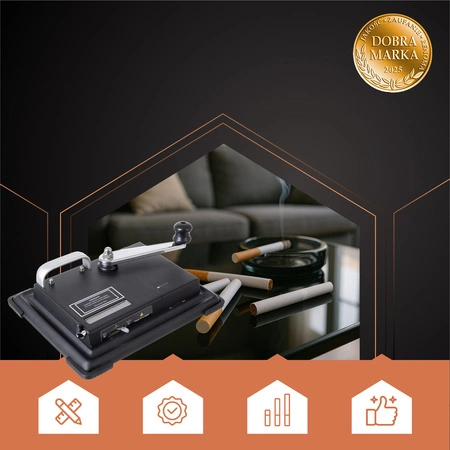 Maszynka do Papierosów Tłokowa Robienia Nabijania Ręczna Skręcania Kręcenia