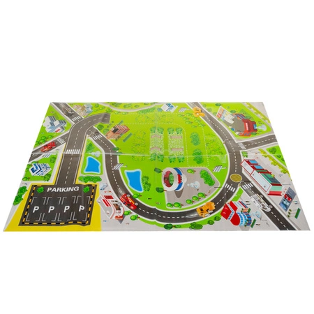 Parking Garaż Samochodowy + Autka Auta Tor z Elektryczną Windą Zjeżdżalnia KRUZZEL